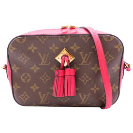 【中古】 ルイヴィトン LOUIS VUITTON M43557 モノグラム サントンジュ ショルダーバッグ フリージア ピンク クロスボディ レディース 人気 コンパクト A2602687 【無料ギフトラッピング承ります】