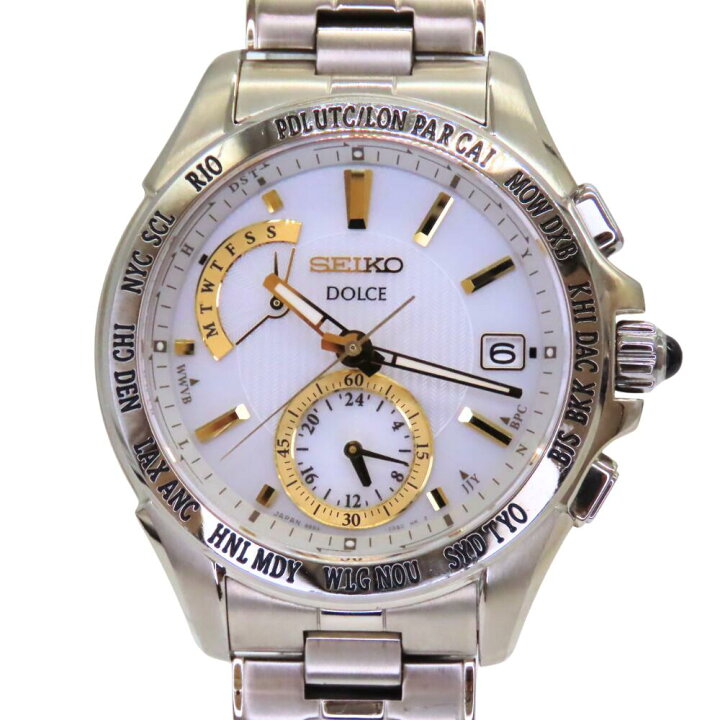 楽天市場】【中古】セイコー SEIKO SADA001 DOLCE ドルチェ ホワイト 