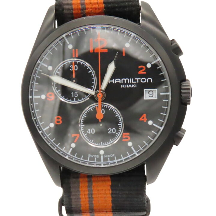 楽天市場】【中古】HAMILTON ハミルトン H76582933 カーキ パイロット 