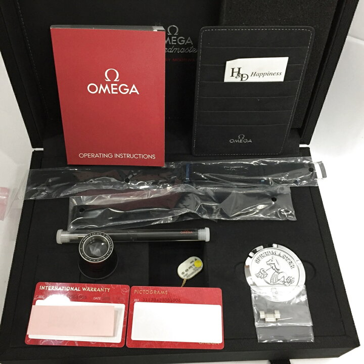 楽天市場】【未使用品/付属品〇】オメガ スピードマスター 