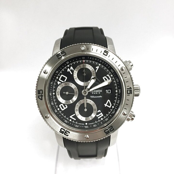 楽天市場】【付属品〇】エルメス クリッパー メカニカルダイバー 