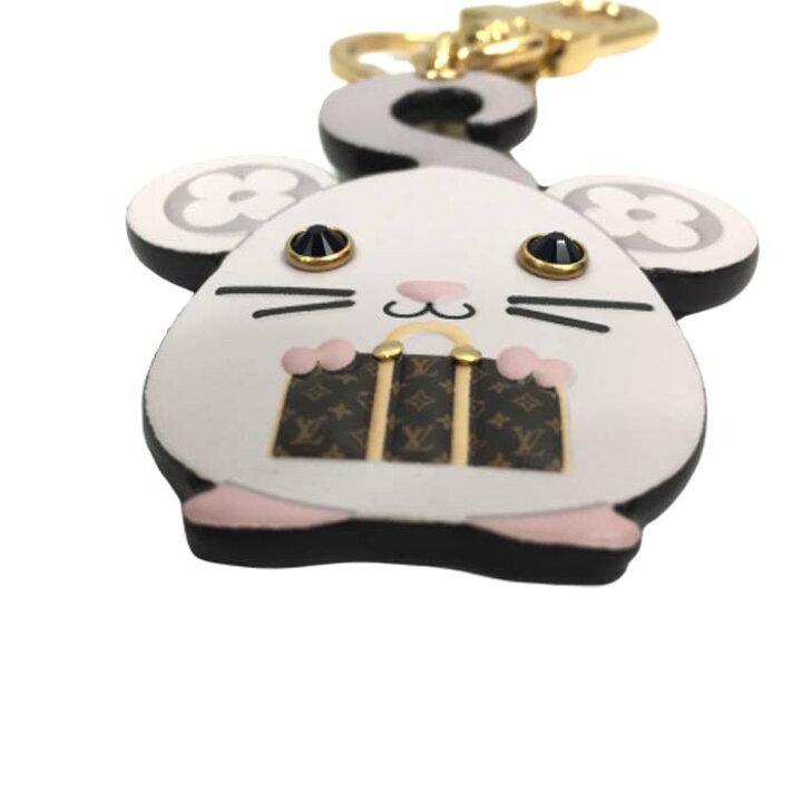 楽天市場】【美品/限定品】ルイヴィトン M69014 ネズミ キーリング  