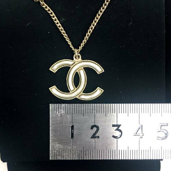 楽天市場】【極美品】シャネル ココマークネックレス A15B ロゴ CC 