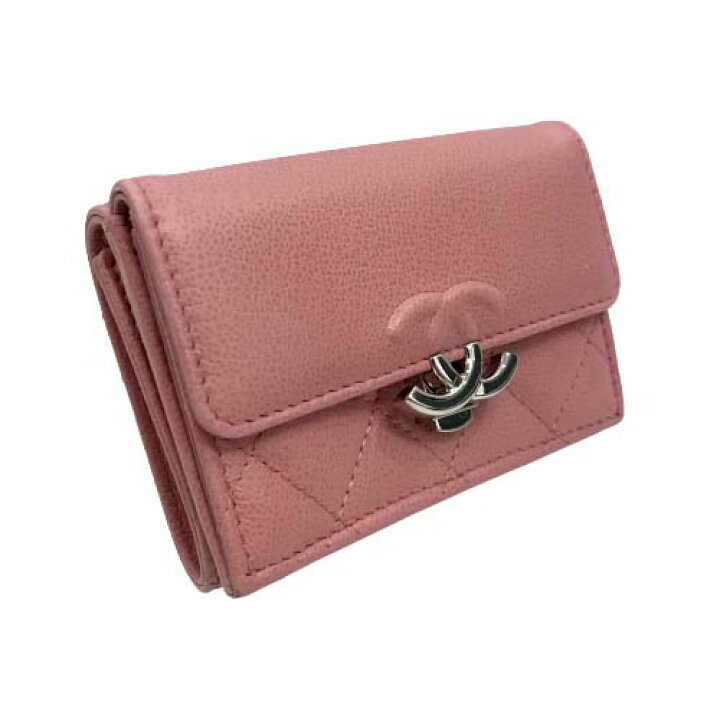 楽天市場】【美品/ギャラ〇】 シャネル AP1173 コンパクトウォレット  