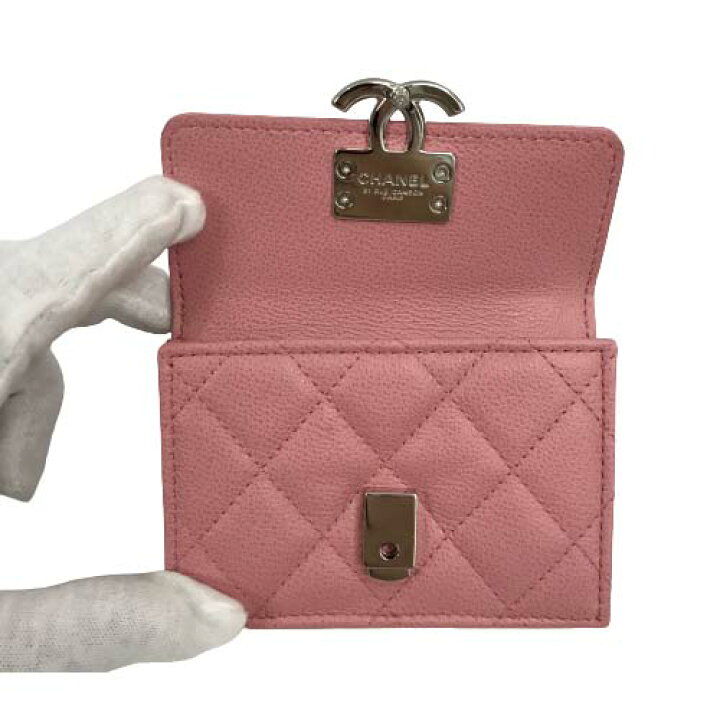 楽天市場】【美品/ギャラ〇】 シャネル AP1173 コンパクトウォレット  