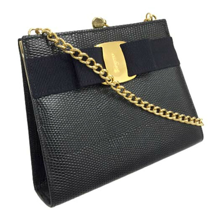 楽天市場】【美品】サルヴァトーレ・フェラガモ 22-3054 ヴァラ リボン  