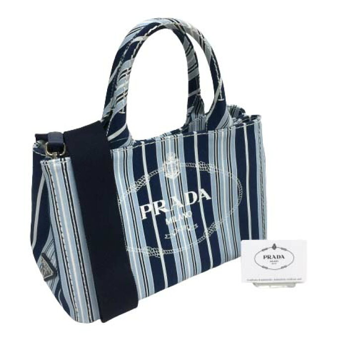 楽天市場】【極美品/ギャラ〇】 プラダ 1BG439 カナパ スタンパータ  
