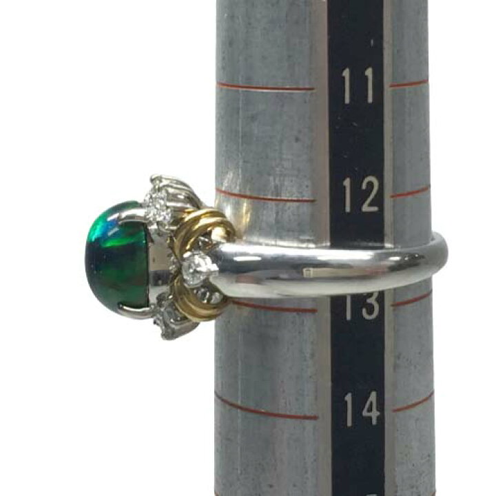 楽天市場】【美品/鑑別書付】クレサンベール オパールリング 