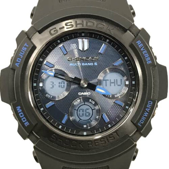 楽天市場】【美品】 カシオ AWG-M100SF-1A2JR G-SHOCK ファイヤー 