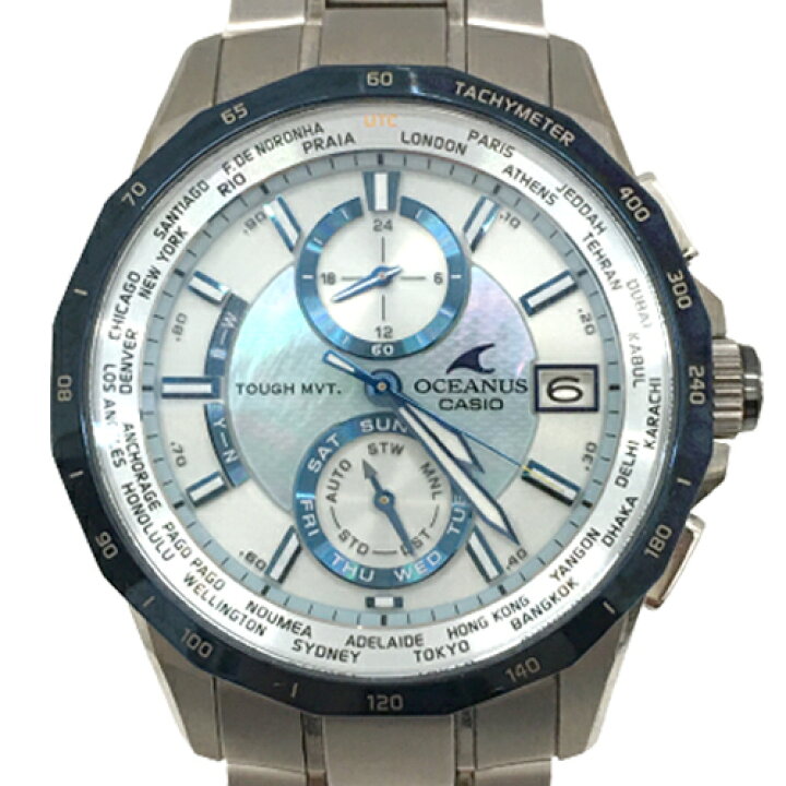 楽天市場】［泉店］【良品/付属品〇】カシオ オシアナス OCW-S2000P