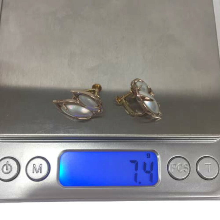 楽天市場】【美品】 タサキ マベパール イヤリング ピアス 耳飾り 