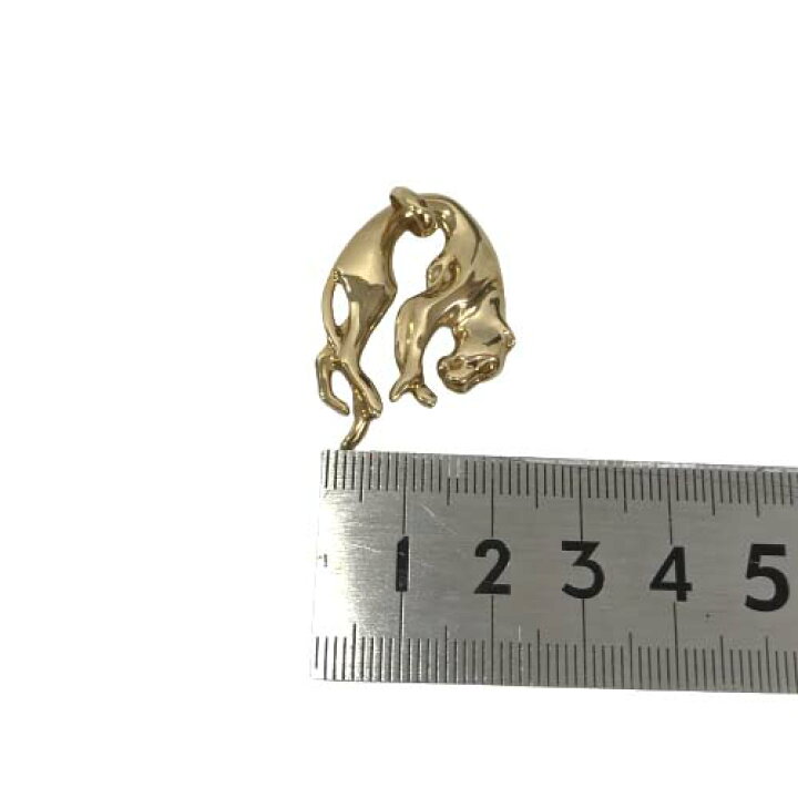 楽天市場】【良品】 パンサーデザイン ペンダントトップ K18 750  