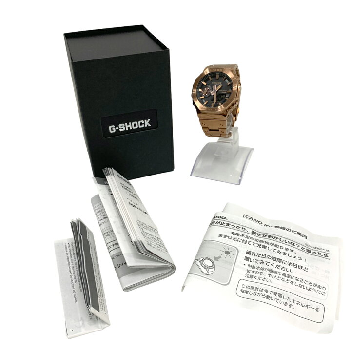 楽天市場】【極美品/ほぼ未使用/付属品〇】 カシオ GM-B2100GD-5AJF 