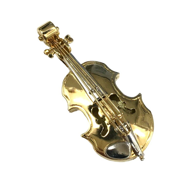 楽天市場】［泉店］【美品】バイオリンモチーフチャーム K18 Pt900 