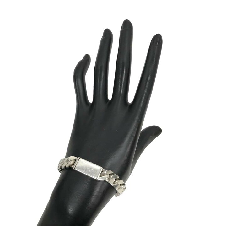 楽天市場】【良品】 グッチ 喜平モチーフ シルバーブレスレット 約17.5 