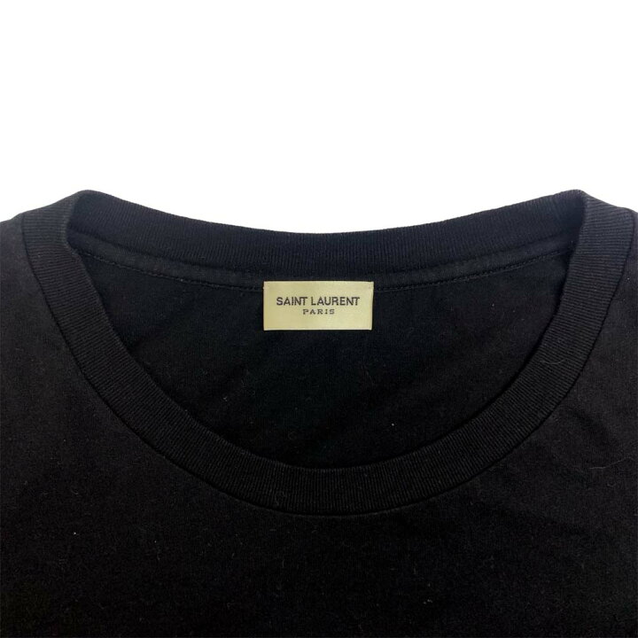 楽天市場】【良品】 サンローラン 480406 スクリプトロゴ Tシャツ L 