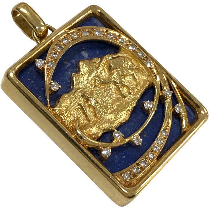 楽天市場】［南店］【良品】K18 デザインペンダントトップ アラビアン  