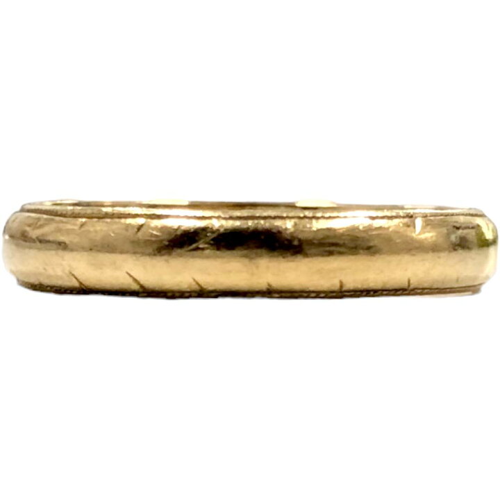 楽天市場】［南店］ 【極美品】 かまぼこリング K18 750 約14号 約3.2g 
