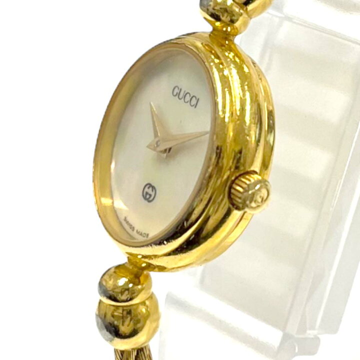 楽天市場】［南店］ 【美品/電池交換済】 グッチ 2700L バングル 