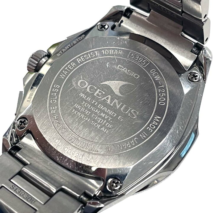 楽天市場】［南店］【良品】 カシオ CASIO オシアナス OCW-T2500-1AJF 