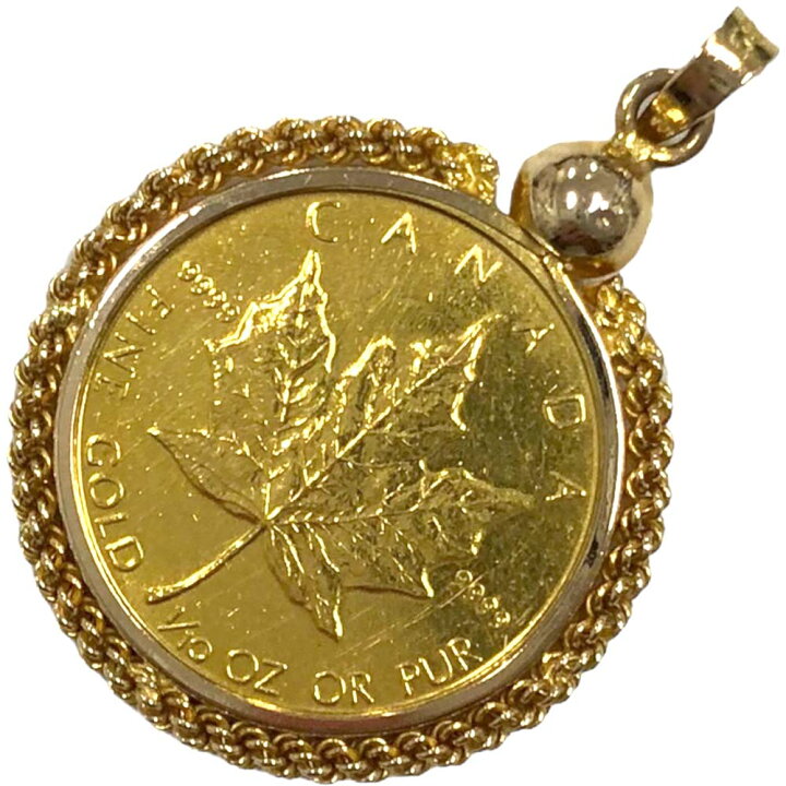 楽天市場】［南店］ 【極美品】 メープルリーフ金貨コイントップ K24  
