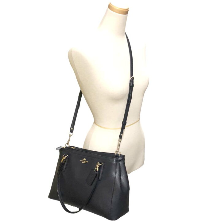 楽天市場】［南店］ 【良品】 コーチ F36606 2wayバッグ ネイビー系 