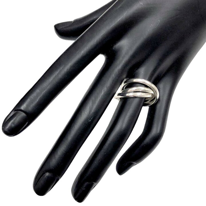楽天市場】［南店］ 【極美品】 ティファニー トリニティリング SV925 