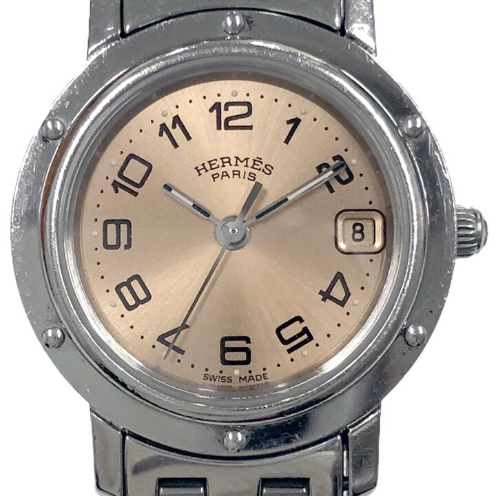 楽天市場】［南店］ 【極美品/電池交換済】 エルメス HERMES CL4.210 