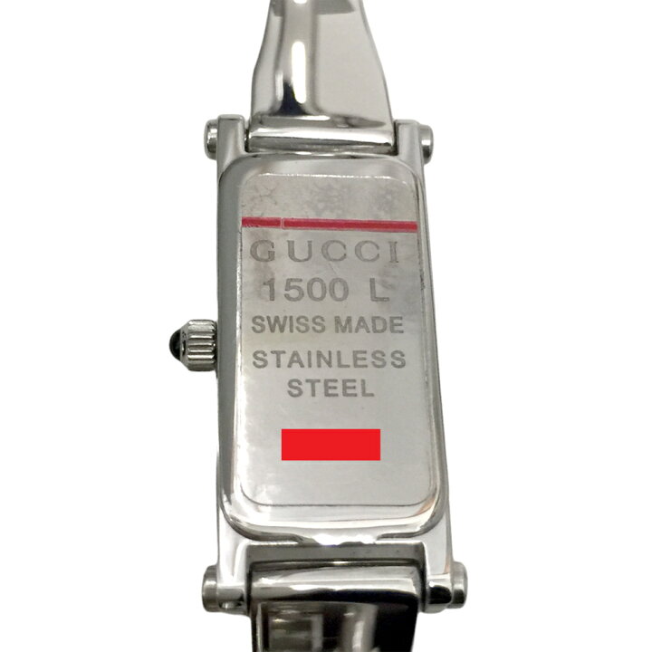 楽天市場】［泉店］ 【美品/2024年4月電池交換済み】 グッチ 1500L 