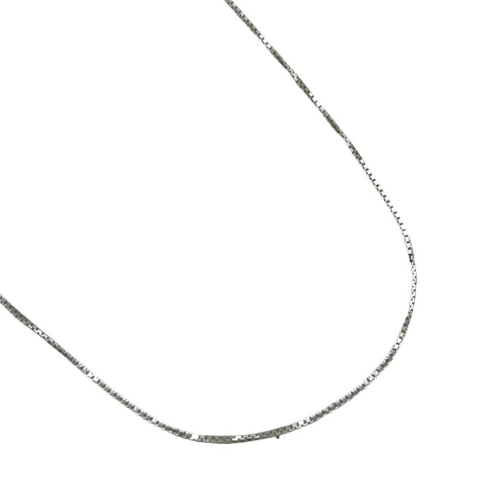 楽天市場】【美品/約50cm】 ベネチアンチェーンネックレス K18WG 