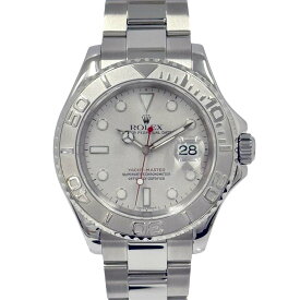 ［南店］【美品/オーバーホール&外装仕上済】 ロレックス ROLEX 16622 ヨットマスター ロレジウム シルバー メンズ 【中古】