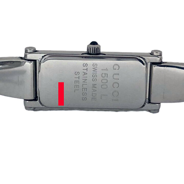 楽天市場】［南店］ 【極美品/電池交換済】 グッチ 1500L バングル  
