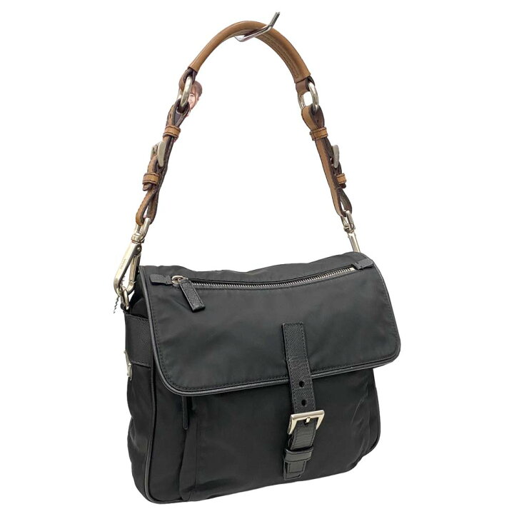 楽天市場】［泉店］【良品】プラダ BR2156 ナイロンワンショルダー 