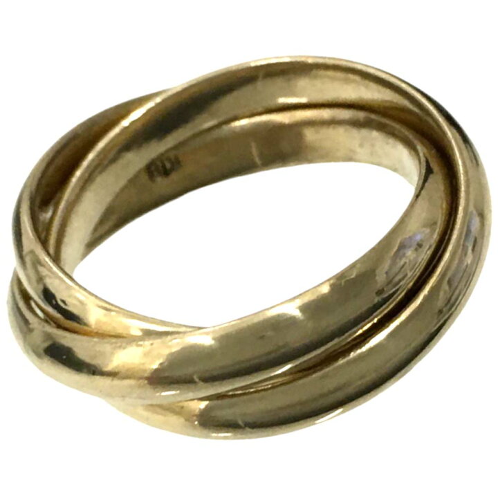 楽天市場】［泉店］【美品】 トリニティリング K18 Au750 約10.00g 約 