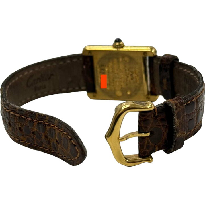楽天市場】［南店］ 【良品/電池交換済】 カルティエ Cartier 5057001 