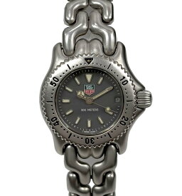 【電池交換済み】 タグホイヤー TAG Heuer S99.208M セル グレー レディース【中古】