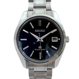 【良品/電池交換済】 グランドセイコー Grand Seiko SBGV007 ヘリテージコレクション　マスターコレクション限定 ブラック メンズ シルバー【中古】