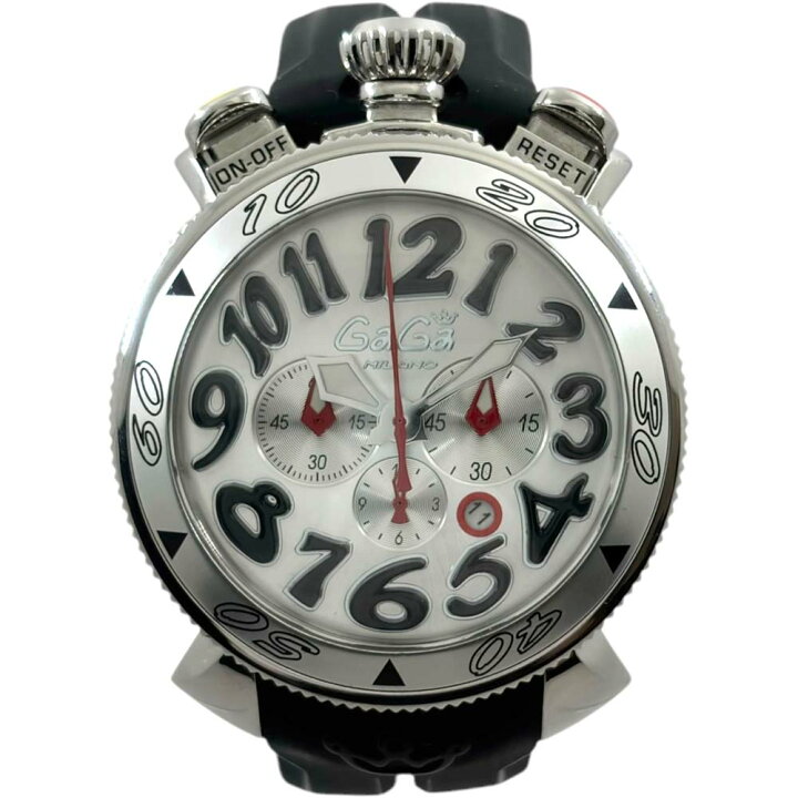 楽天市場】【美品/電池交換済み】 ガガミラノ GaGa MILANO 6050.7 