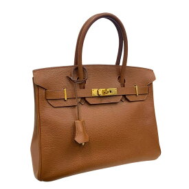［泉店］【良品】 エルメス バーキン30 □J刻印 ヴァッシュリエジェ ノアゼット ブラウン ハンドバッグ【中古】