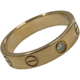 ［南店］ 【極美品】 カルティエ ラブウェディングリング K18 約10号 約4.28g PG 指輪 メンズ レディース 【中古】