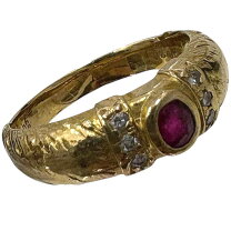 楽天市場】k18 中古（種類（宝石）ルビー）（指輪・リング｜レディース 