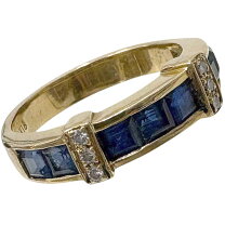 楽天市場】サファイア リング 中古（性別メンズ）（ジュエリー  