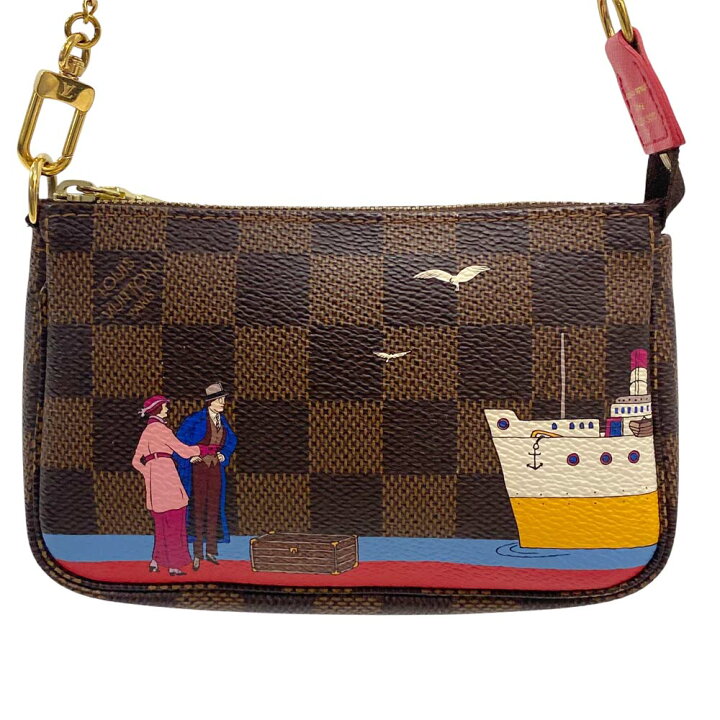 楽天市場】【極美品】 ルイヴィトン N41667 ミニポシェットアクセ 