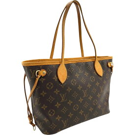 ［南店］【良品】 ルイヴィトン M40155 ネヴァーフルPM ブラウン トートバッグ 【中古】