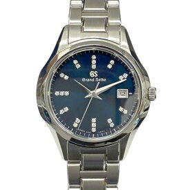 ［泉店］【良品/電池交換済み】 グランドセイコー Grand Seiko STGF325 クオーツ時計 25Pダイヤ 4J52-0AE0 ネイビー 【中古】