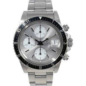【極美品/オーバーホール済み】 チューダー チュードル Tudor 79170 クロノタイム シルバー 【中古】