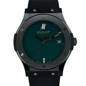 ［南店］【極美品】 ウブロ Hublot 511.CM.5270.RX.MYOS クラシックフュージョン ヨシダスペシャル グリーン 【中古】