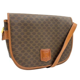 【良品】 セリーヌ ショルダーバッグ 斜め掛け マカダム柄【中古】