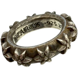 ［泉店］【良品】 クロムハーツ スターバンドリング SV925 約10.19g 約9号 【中古】