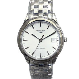 ［泉店］【未使用品】 ロンジン LONGINES L4.774.4.14.6 フラッグシップ ホワイト 【中古】